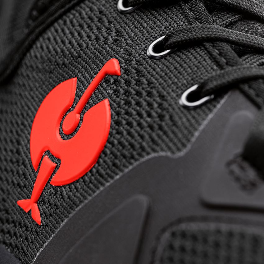 S1: S1 Sicherheitshalbschuhe e.s. Manda + schwarz/rot 2