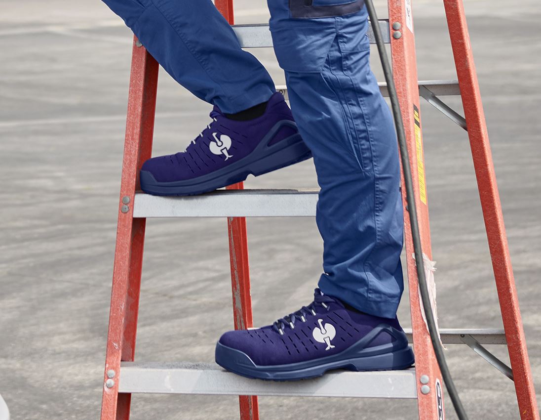 S1: S1 Sicherheitshalbschuhe e.s. Zembra + tiefblau