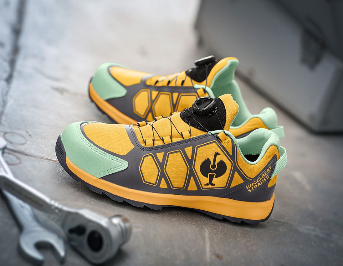 S1: S1 Sicherheitshalbschuhe e.s. Baham II low + anthrazit/arizonaorange