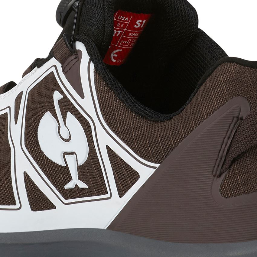 S1: S1 Sicherheitshalbschuhe e.s. Baham II low + kastanie/schwarz 2