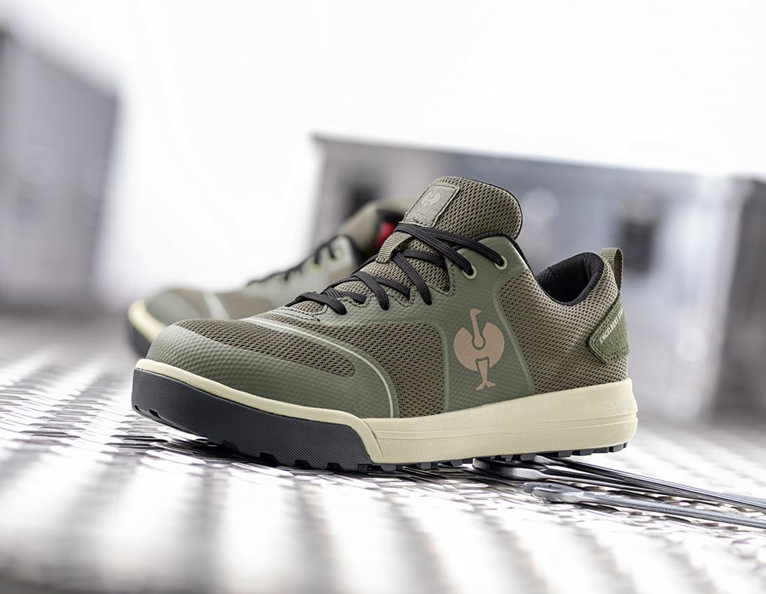 S1: S1 Sicherheitshalbschuhe e.s. Vasegus II low + thymian