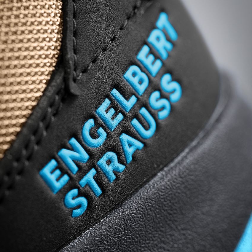 S1: S1 Sicherheitshalbschuhe e.s. Nakuru low + pergament/schwarz/bergblau 2