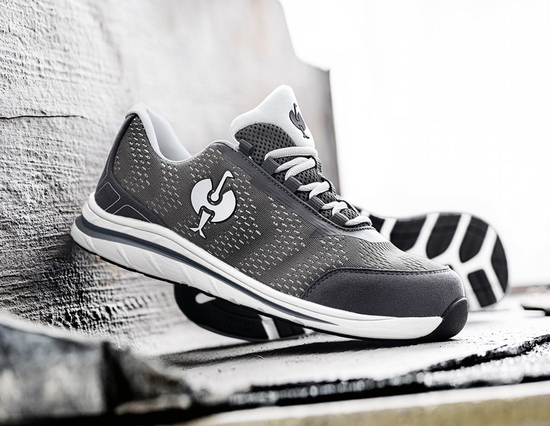 S1: S1 Sicherheitshalbschuhe e.s. Tegmen III + anthrazit/silber