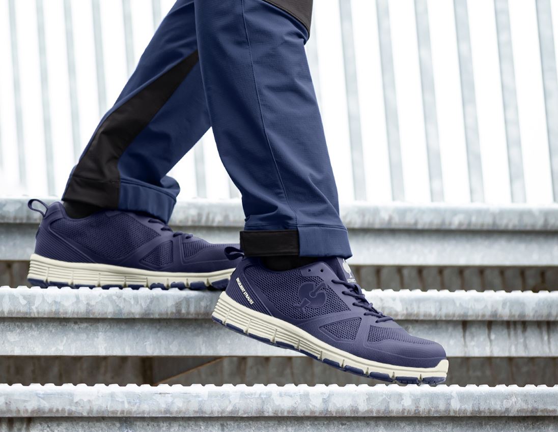 S1: S1 Sicherheitshalbschuhe e.s. Romulus II low + tiefblau 1