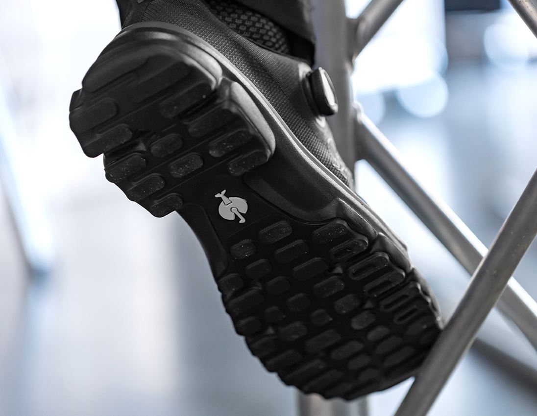 S1: S1 Sicherheitshalbschuhe e.s. Triest low + schwarz 3