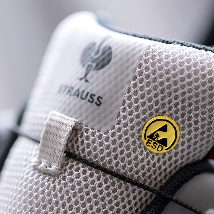 S1: S1 Sicherheitshalbschuhe e.s. Triest low + silber 2