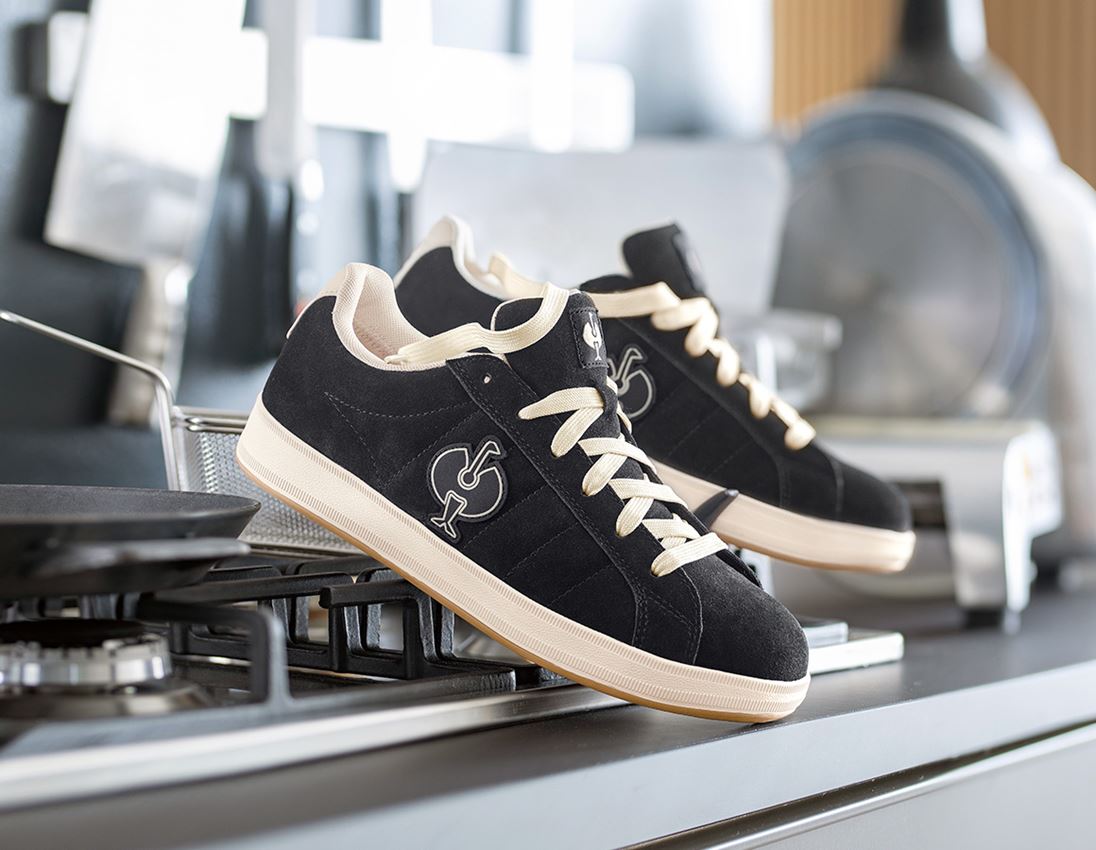 S1: S1 Sicherheitsschuhe e.s. Tampa low + schwarz/hellbeige