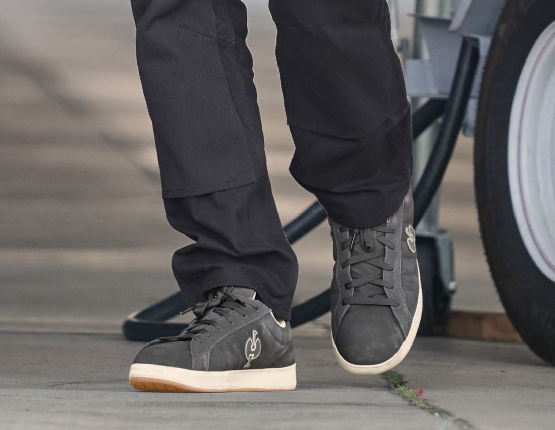 Medical: S1 Sicherheitsschuhe e.s. Tampa low + carbongrau 1