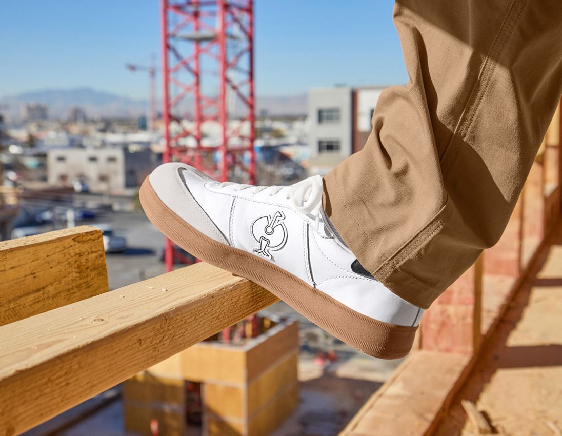 S1: S1 Sicherheitsschuhe e.s. Brooklyn low + weiß 2