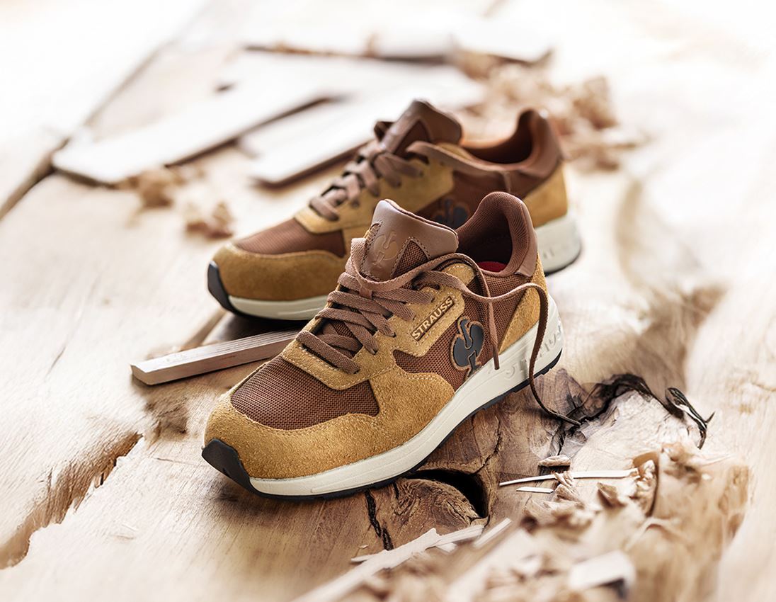 S1: S1 Sicherheitsschuhe e.s. Canberra low + wüstenbraun