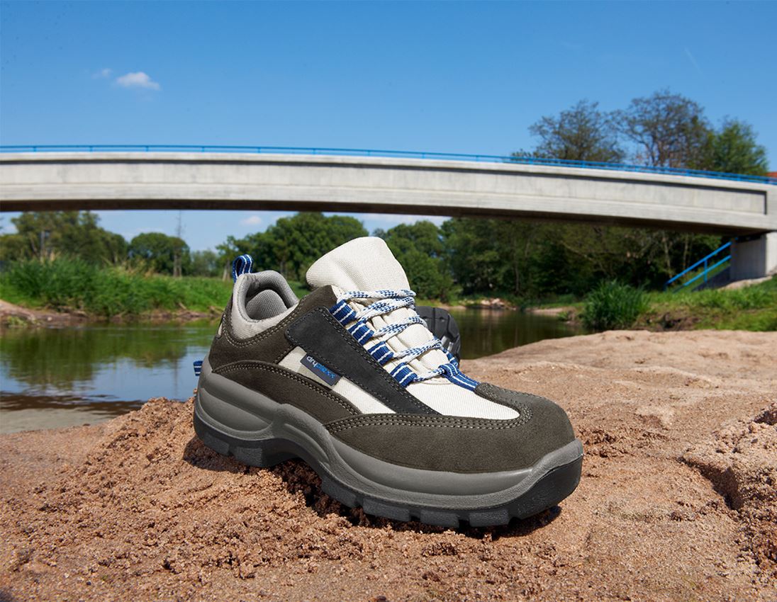 S3: S3 Sicherheitshalbschuhe Fulda + grau/marine