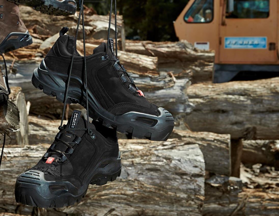 S3: e.s. S3 Sicherheitshalbschuhe Nembus low + schwarz