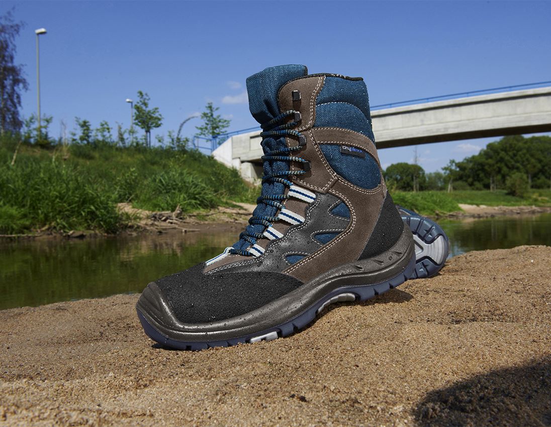 S3: S3 Sicherheitsstiefel Saalbach + grau/marine/schwarz