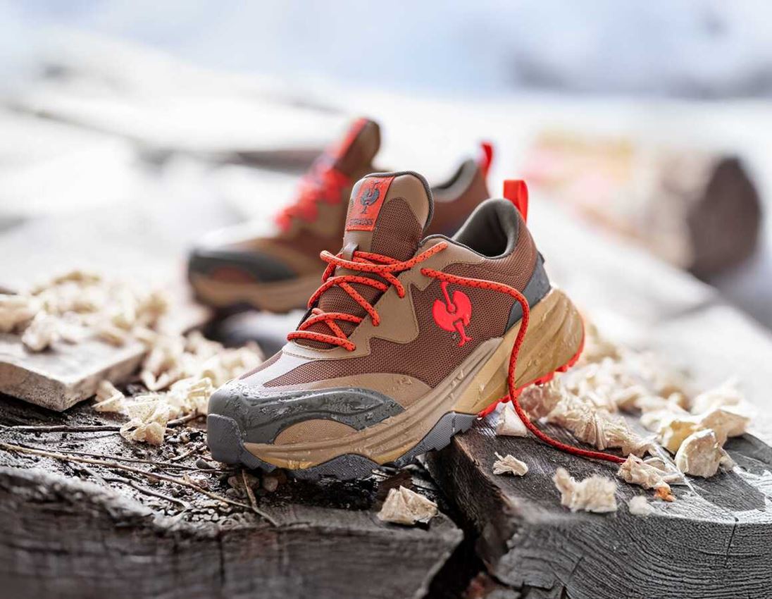 Schuhe: S6 Sicherheitsschuhe e.s. Harlem low + wüstenbraun