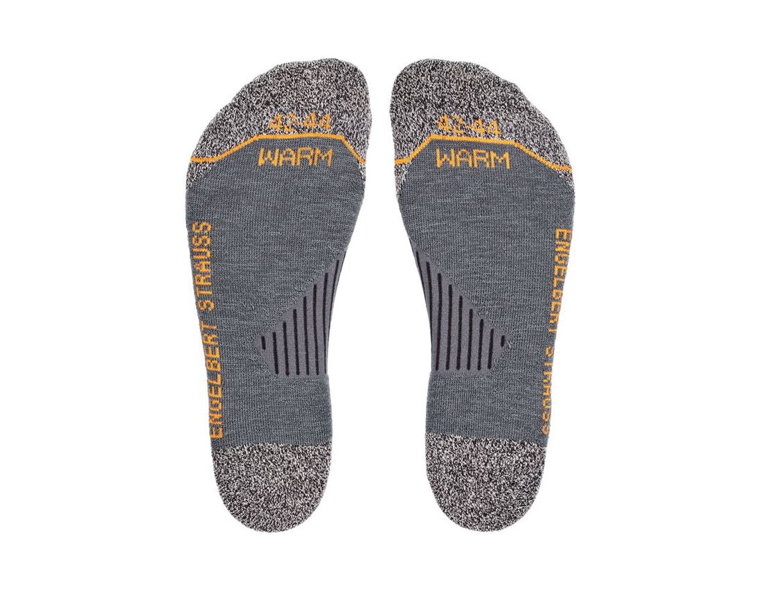 Socken | Strümpfe: e.s. Allround Socken Function warm/high + dunkelgrau melange 1