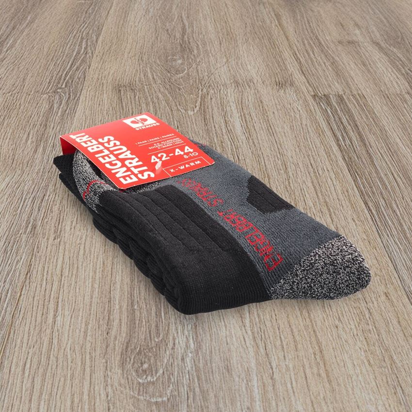 Socken | Strümpfe: e.s. Allround Socken Function x-warm/high + schwarz 2