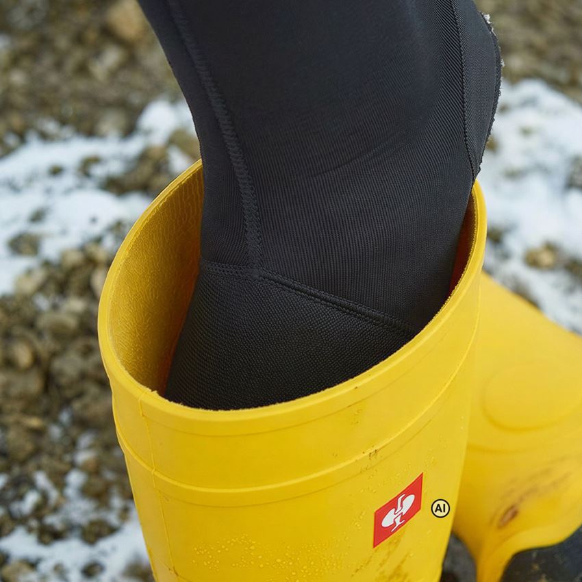 KI-generiert / modifiziert - Socken | Strümpfe: Stiefelstrümpfe + schwarz 2