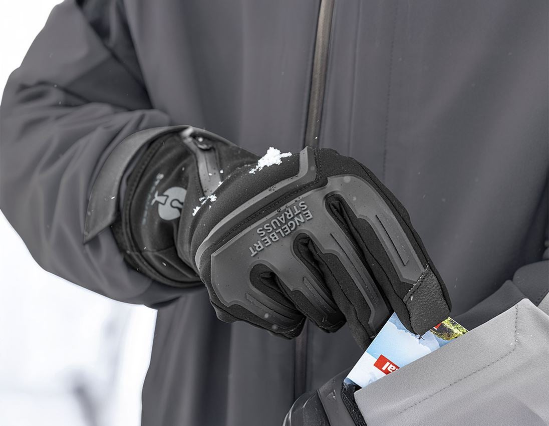 Hybrid: e.s. Winterhandschuhe Proteus Ice + schwarz/grau 3