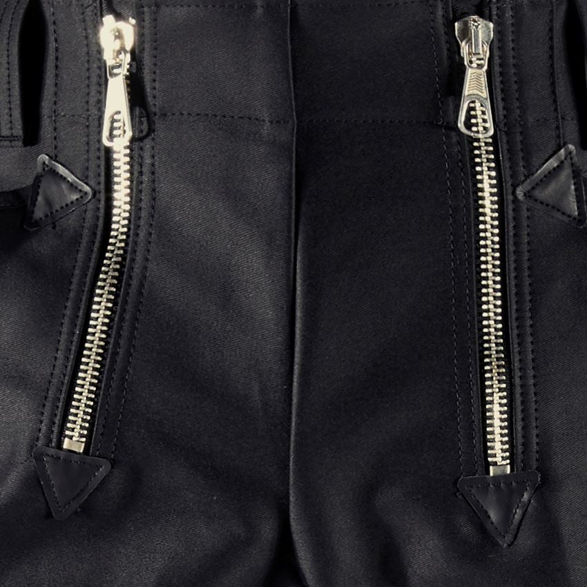 Hosen: e.s. Zunfthose Doppelpilot, o. Schlag + schwarz 2