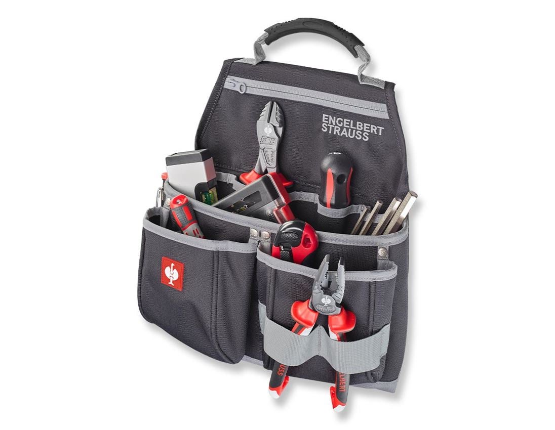 Accessoires: e.s. Werkzeugtasche, 3 Fächer + anthrazit/platin 1