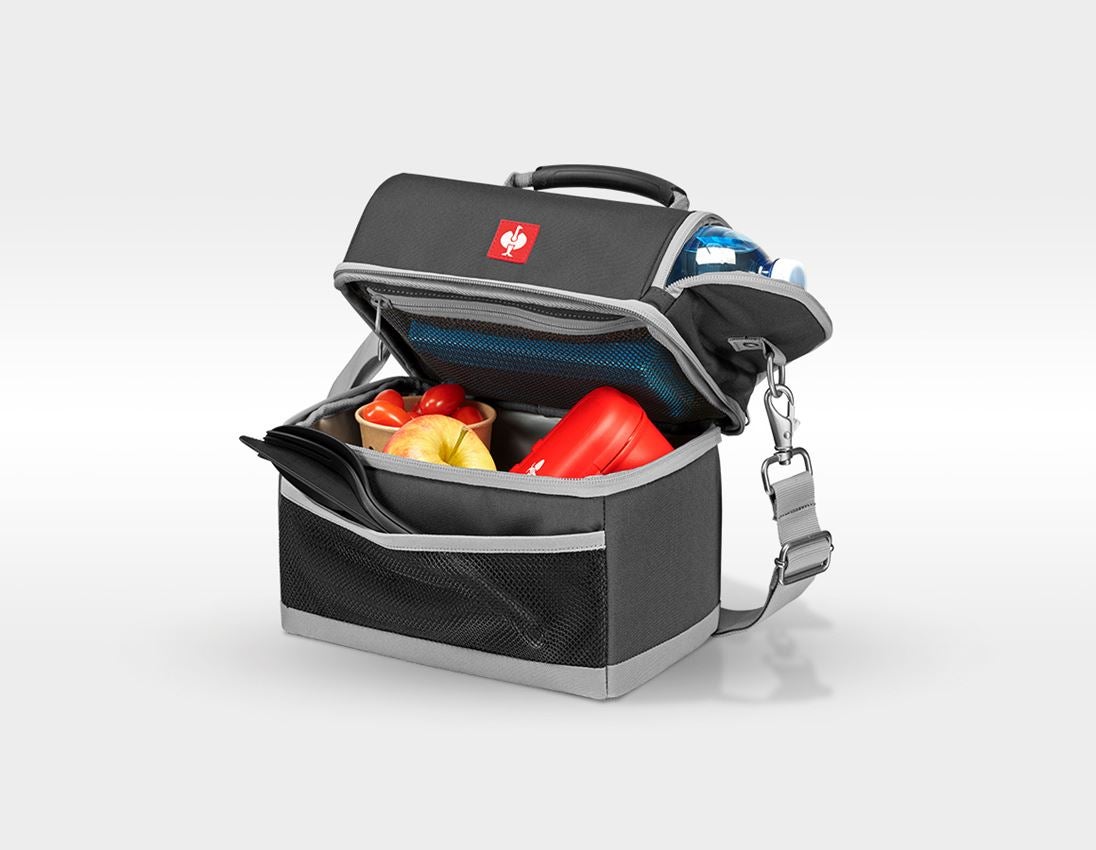 Accessoires: e.s. Lunchbag + anthrazit/platin
