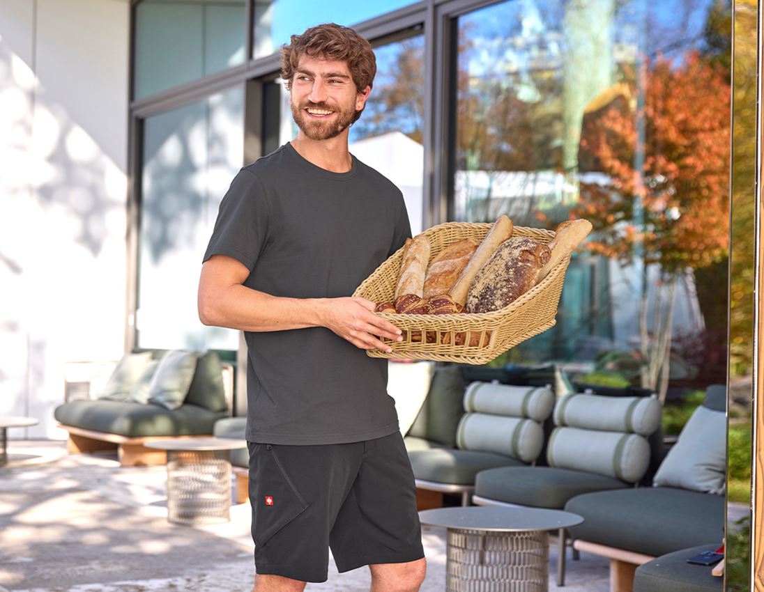 Shirts & Co.: e.s. T-Shirt cotton + anthrazit 5