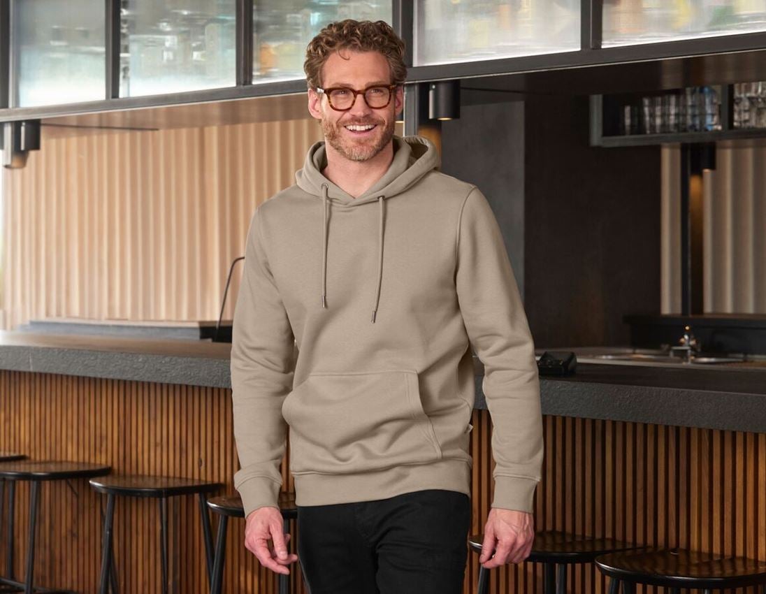 Themen: e.s. Hoody-Sweatshirt poly cotton + lehm