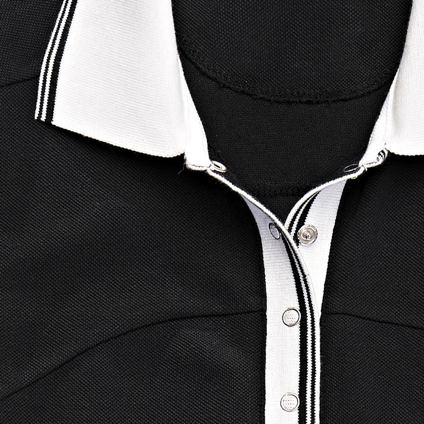 Shirts & Co.: Piquékleid e.s.avida + schwarz 2