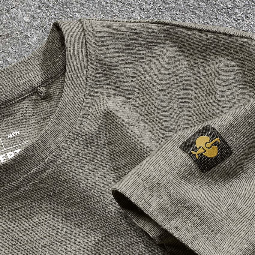 Shirts & Co.: T-Shirt e.s.vintage + tarngrün melange 2