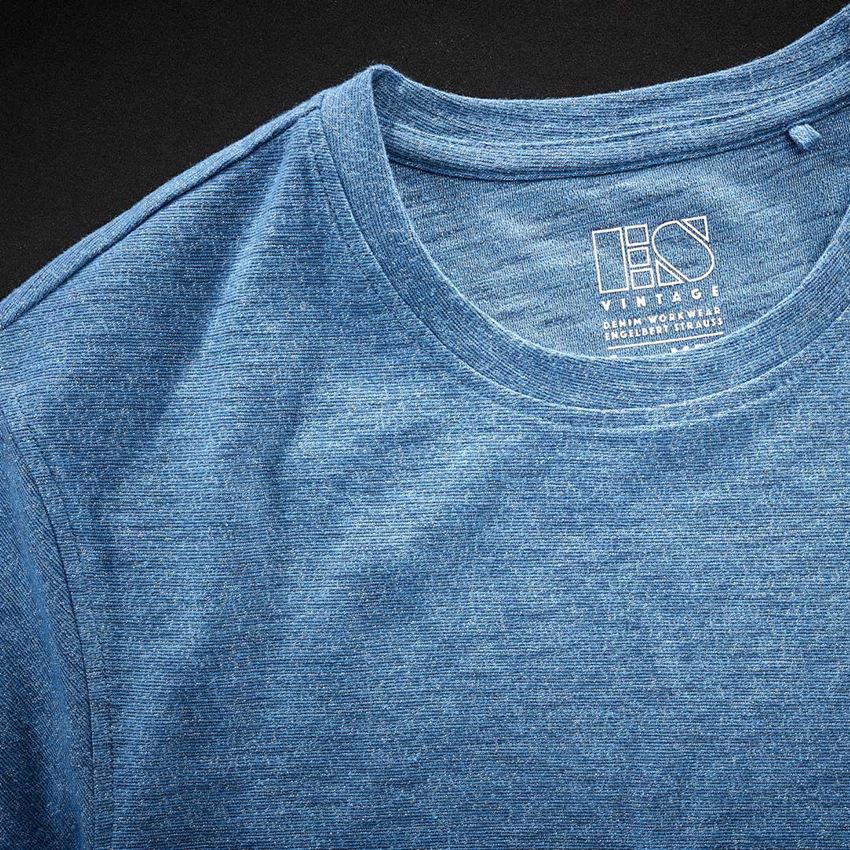Shirts & Co.: T-Shirt e.s.vintage + arktikblau melange 2