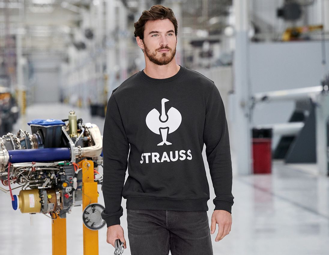 Themen: Sweatshirt e.s.motion 2020 + schwarz/weiß