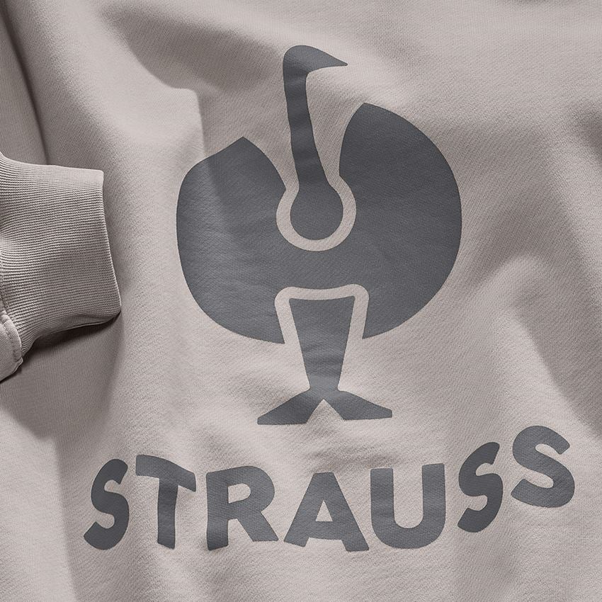 Shirts & Co.: Oversize Sweatshirt e.s.motion ten + opalgrau vintage 1
