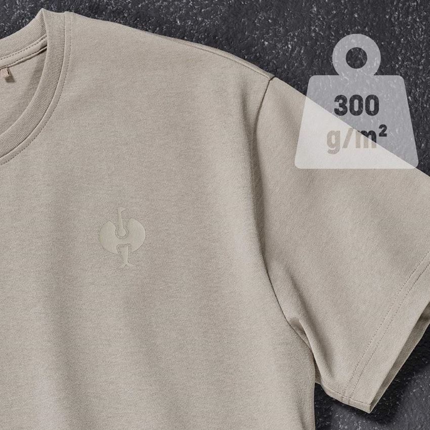 Shirts & Co.: T-Shirt heavy e.s.iconic + delphingrau 2