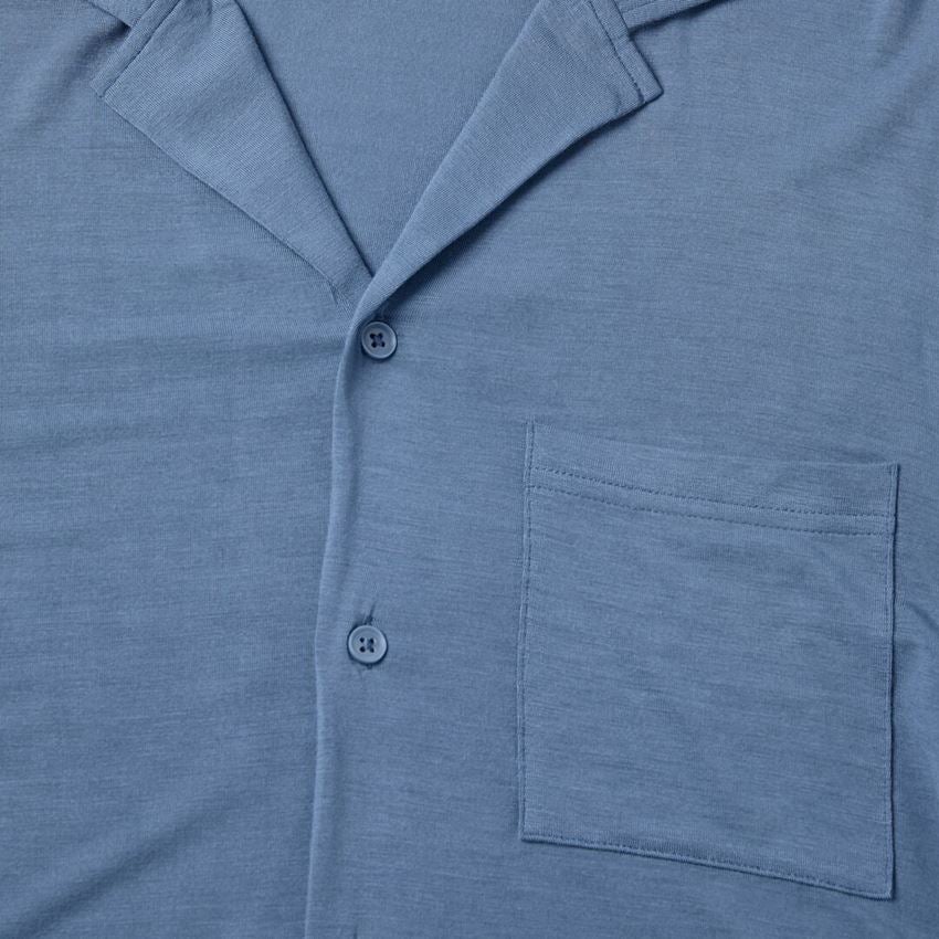 Neuheiten: e.s. Modal Pyjama Oberteil, Damen + nordicblau 2