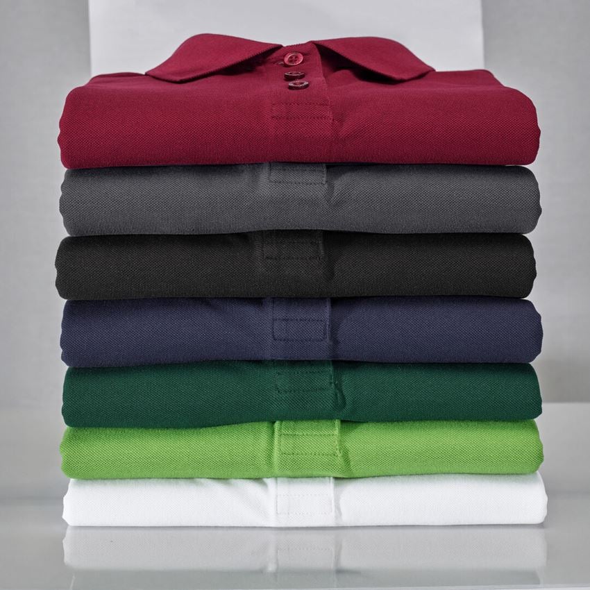 Shirts & Co.: Pique-Polo e.s.industry, Damen + seegrün 2