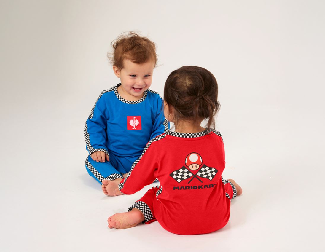 Kollaborationen: Mario Kart Baby-Body + straussrot 3