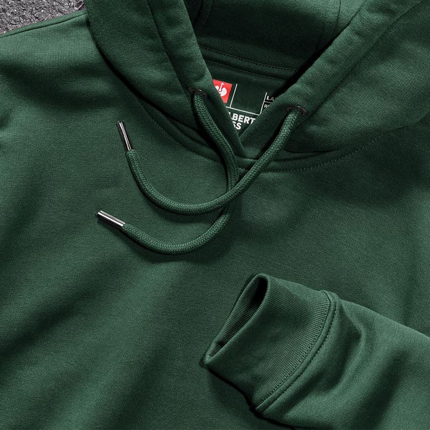 myDesign XMAS: e.s. Hoody-Sweatshirt poly cotton, Damen + grün 2