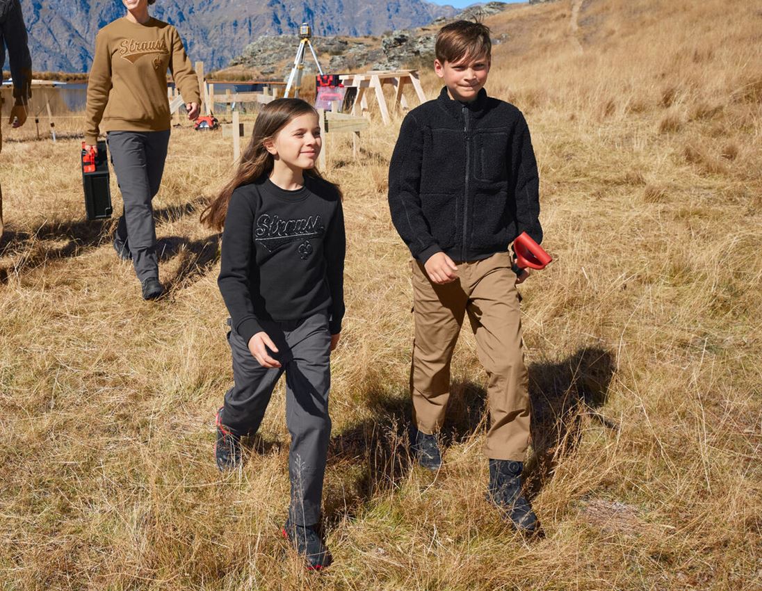 Kleine Geschenke: Sweatshirt e.s.e:pic, Kinder + schwarz 2