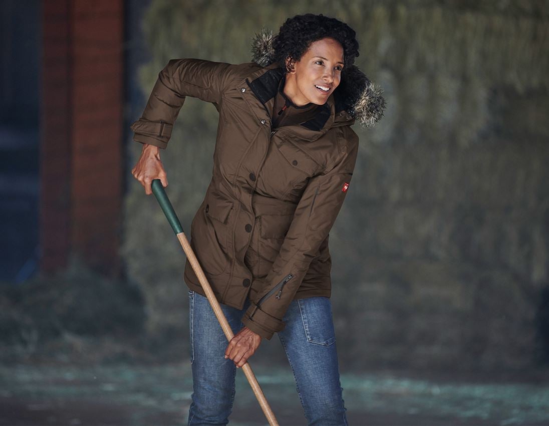 Themen: Winter Parka e.s.vision, Damen + rinde 1