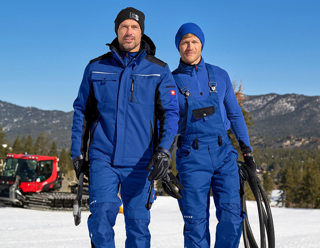 Themen: Softshelljacke e.s.motion + kornblau/schwarz 3