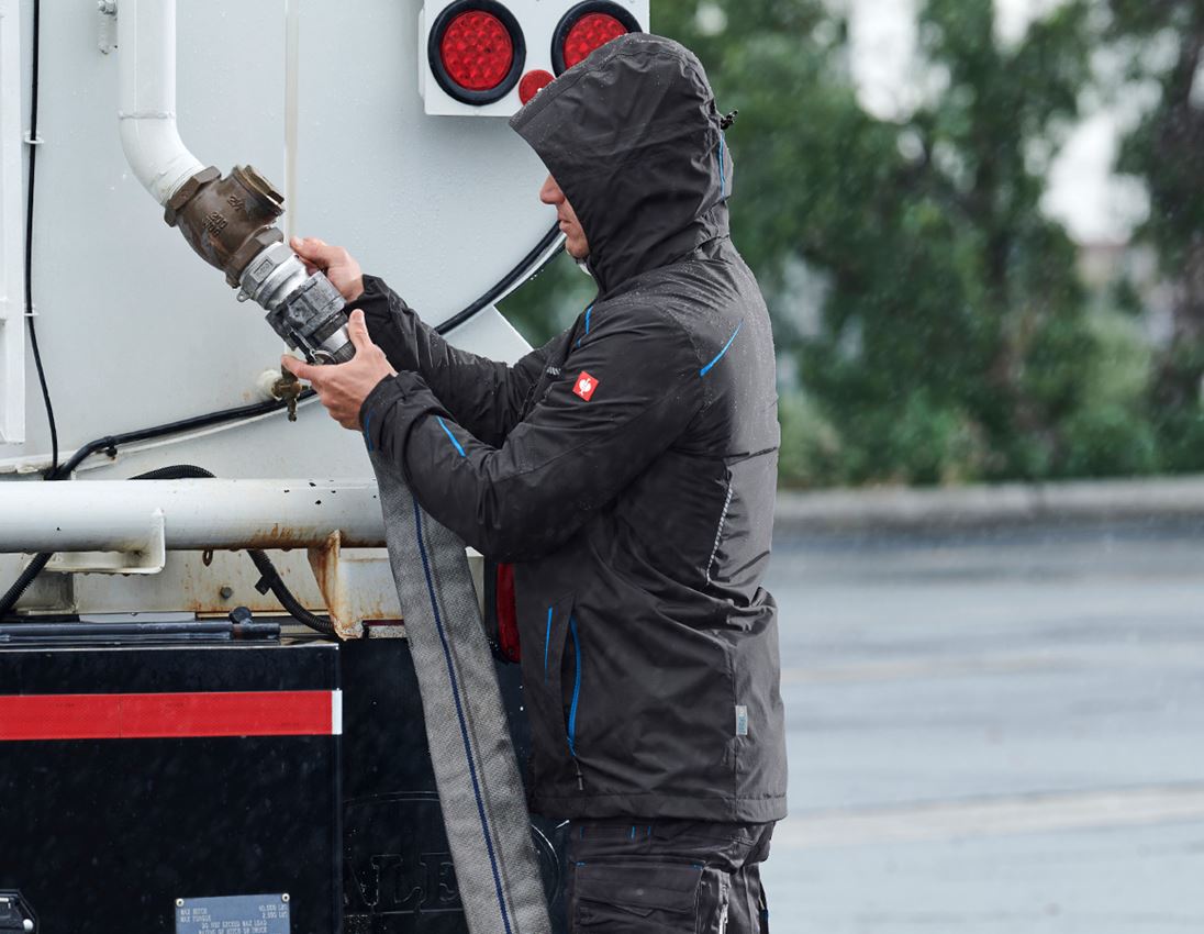Galabau / Forst- und Landwirtschaft: 3 in 1 Funktionsjacke e.s.motion 2020, Herren + graphit/enzianblau 3