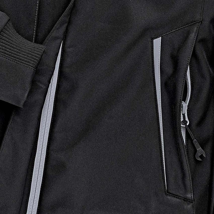 Jacken: Winter Softshelljacke e.s.motion 2020, Damen + schwarz/platin 2