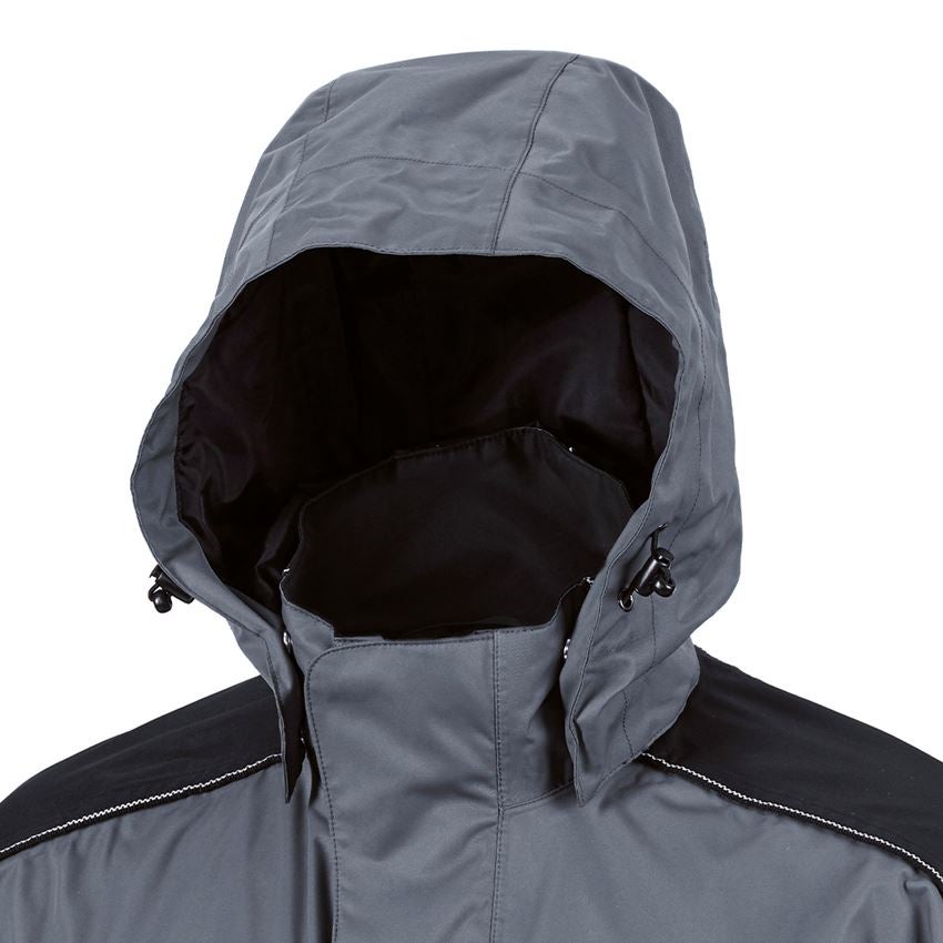 Jacken: Funktionsjacke e.s.prestige + grau/schwarz 2