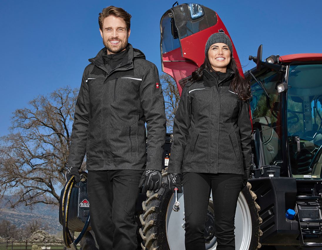 Jacken: Funktionsjacke e.s.motion denim + graphit 4