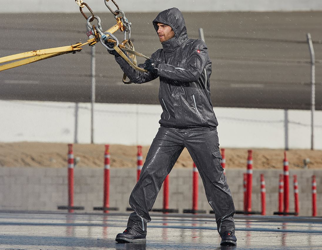 Jacken: Regenjacke e.s.motion 2020 superflex + anthrazit/platin 1