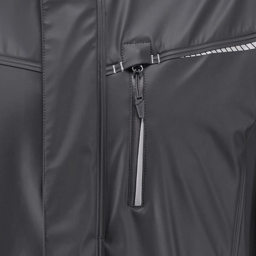 Jacken: Regenjacke e.s.motion 2020 superflex + anthrazit/platin 2