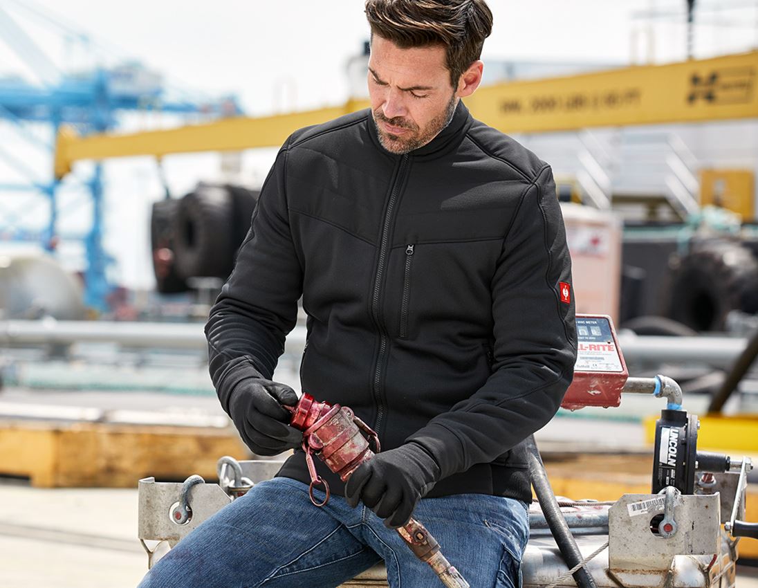 Jacken: Jacke thermaflor e.s.dynashield + schwarz 1