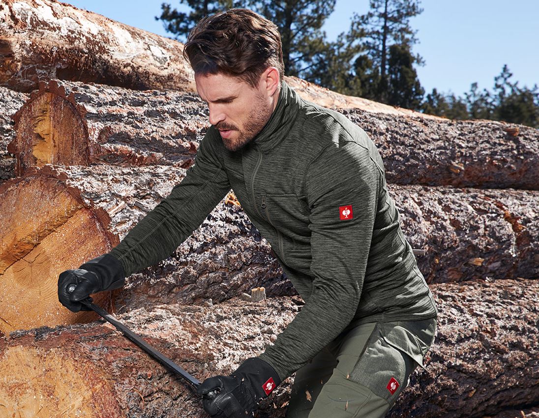Jacken: Jacke isocell e.s.dynashield + thymian melange 4