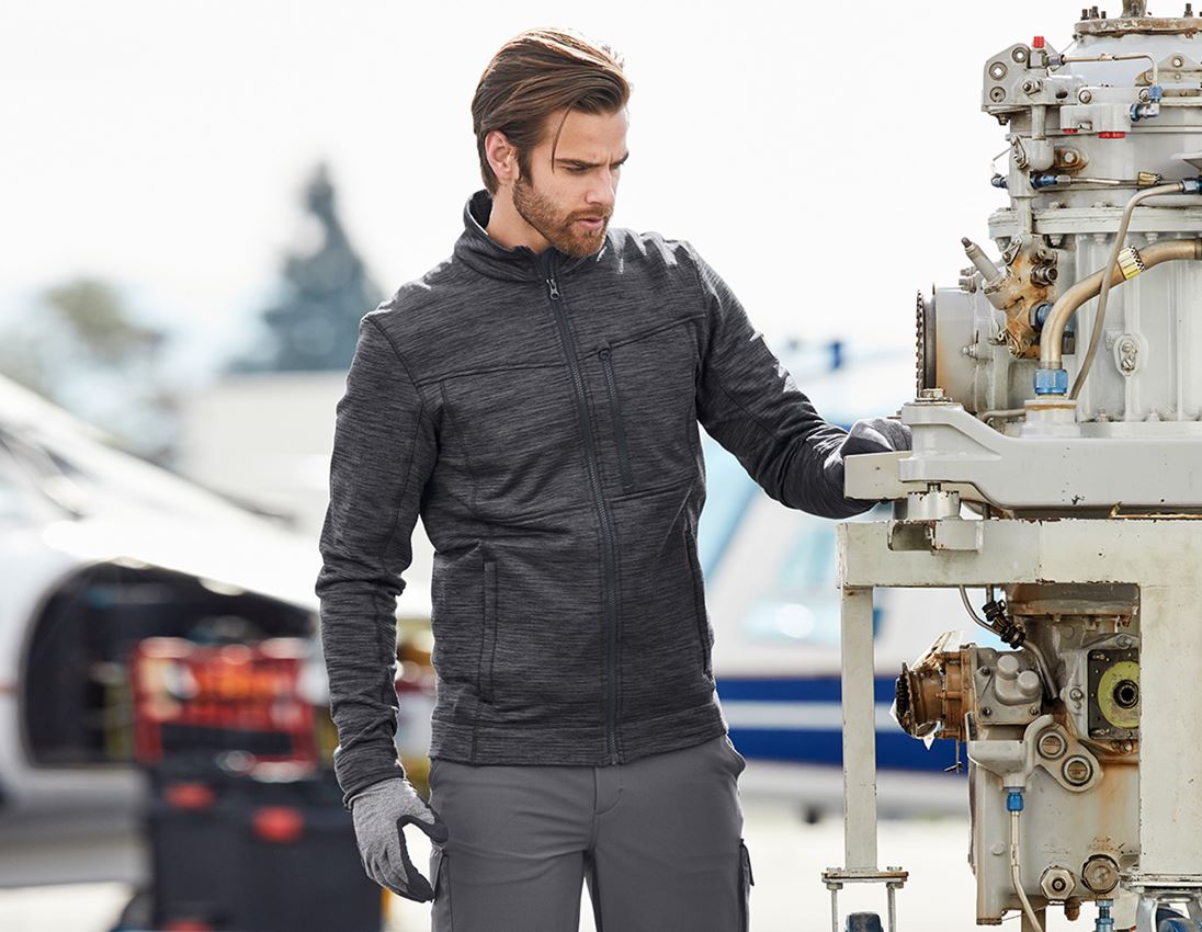Jacken: Jacke isocell e.s.dynashield + graphit melange 2