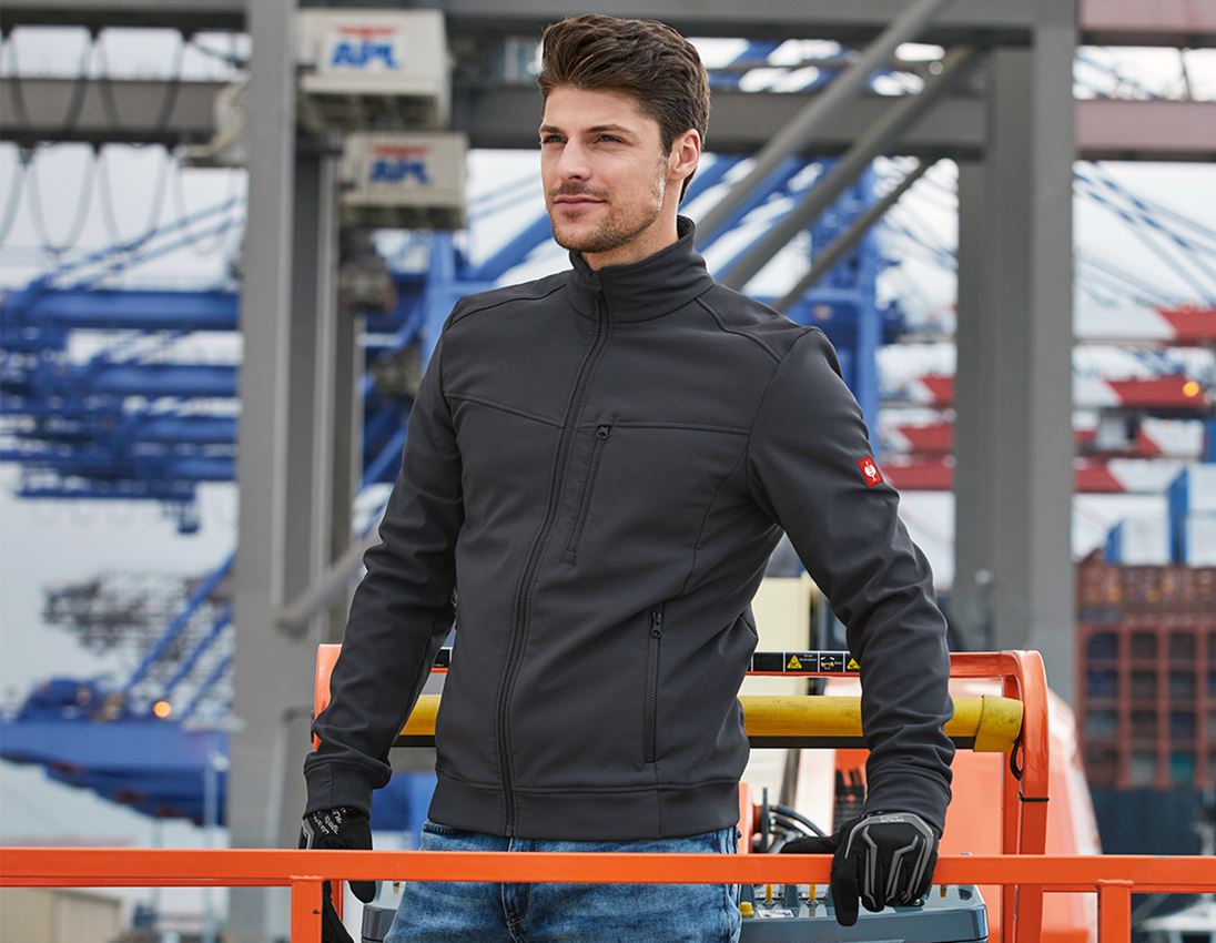 Jacken: Jacke shellloft e.s.dynashield + graphit 1